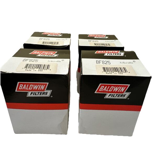 Fuel Filter Baldwin BF825 Qty Of 4 - Picture 2 of 4